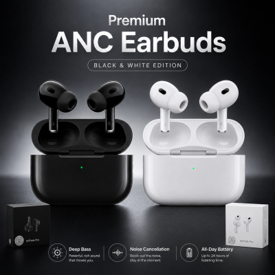 Apple AirPods Pro 2rd gen ANC in ear noise canceling headphones wireless Bluetooth earbuds